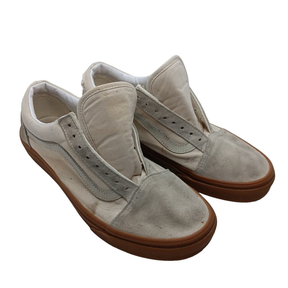 Vans Old Skool Gum Soles Sneakers Size 8 Men and 9.5 Women Suede and Canvas